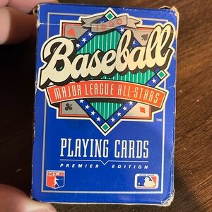 MLB All-Star Playing Cards - 1990 - Used